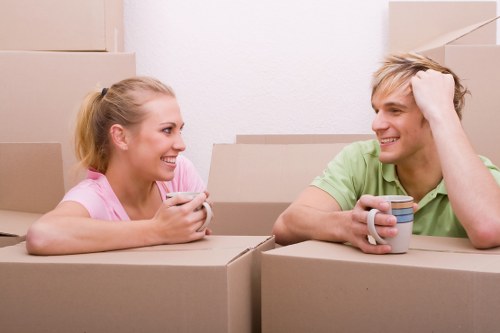 Removals van covering nearby areas including King’s Cross and Angel