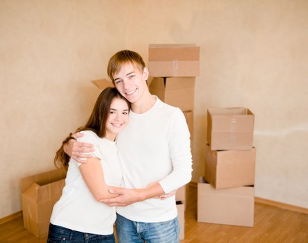 Packed boxes and home moving supplies prepared for a Pentonville move